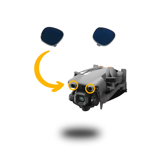  DJI Mini 5 Pro Sol ve Sağ Lidar Sensör Camı 